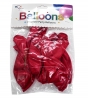 10pc Red Balloons