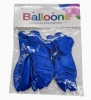 10pc Blue Balloons