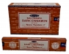 Dark Cinnamon Incense Sticks Satya Nag Champa