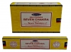 Seven Chakra Incense Sticks Satya Nag Champa